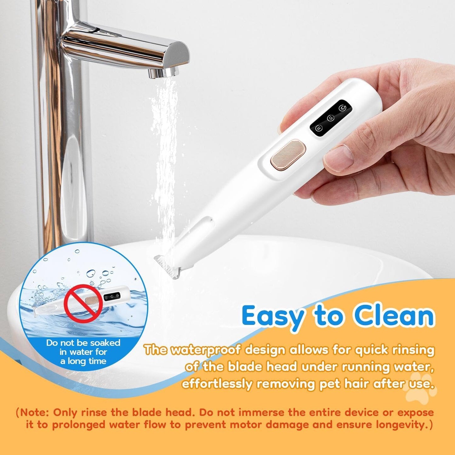 Lykast™ Precision Pet Grooming Trimmer